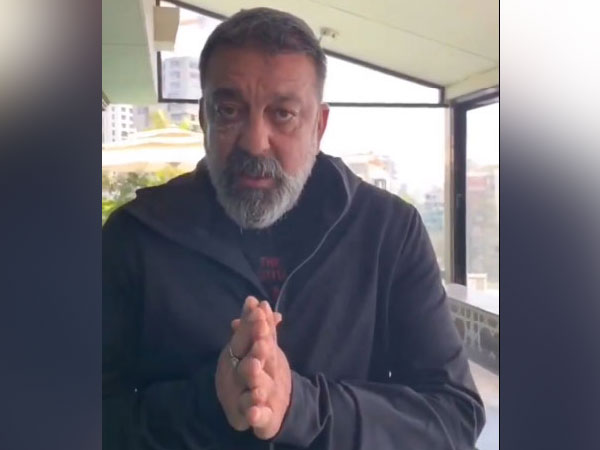 A still from the video shared by actor Sanjay Dutt (Image courtesy: Twitter)