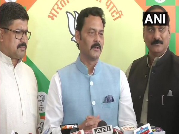 Bharatiya Janata Party (BJP) MLA Sanjay Pathak. Photo/ANI