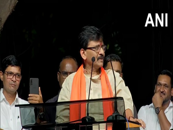Shiv Sena leader Sanjay Raut (Photo/ANI)