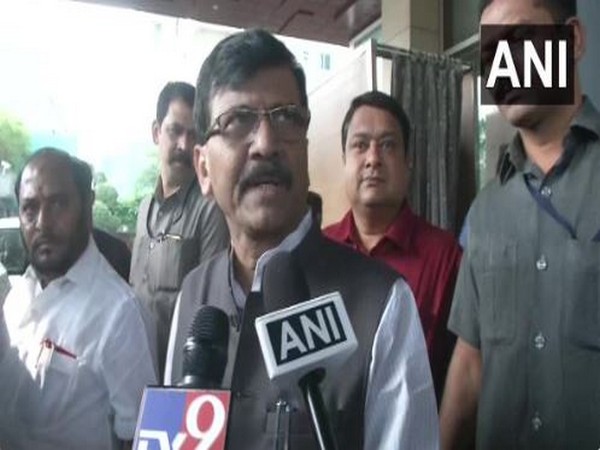 Shiv Sena leader Sanjay Raut speaking to ANI in Nagpur on Tuesday.
