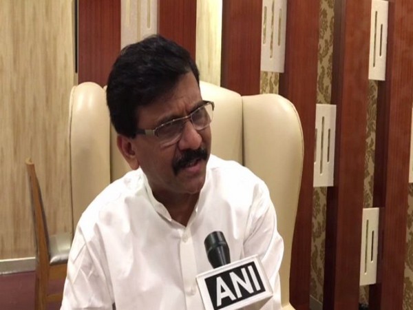 Shiv Sena leader Sanjay Raut speaking ANI
