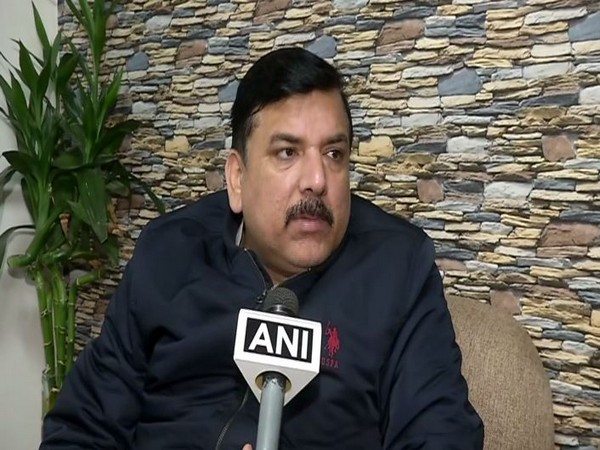 AP Rajya Sabha MP Sanjay Singh. Photo/ANI