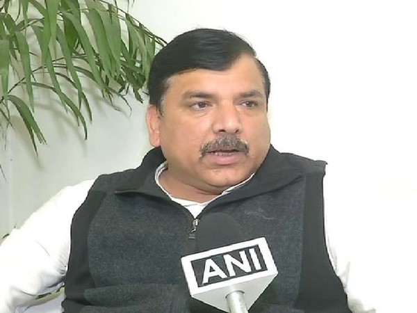 File Pic AAP Rajya Sabha MP Sanjay Singh 