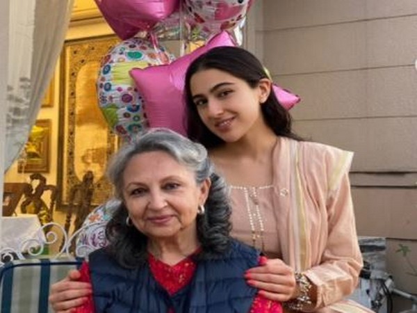 Sara Ali Khan with Sharmila Tagore