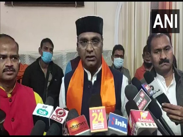 Madhya Pradesh Medical Education Minister Vishvas Kailash Sarang (Photo/ANI) 