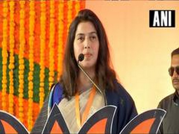 BJP MP Saroj Pandey. File photo 