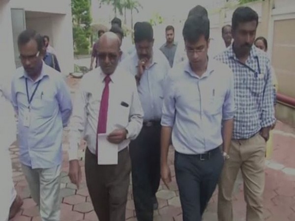 Demolition expert Sharath B Sarwate visited Maradu flat in Ernakulum on Friday 