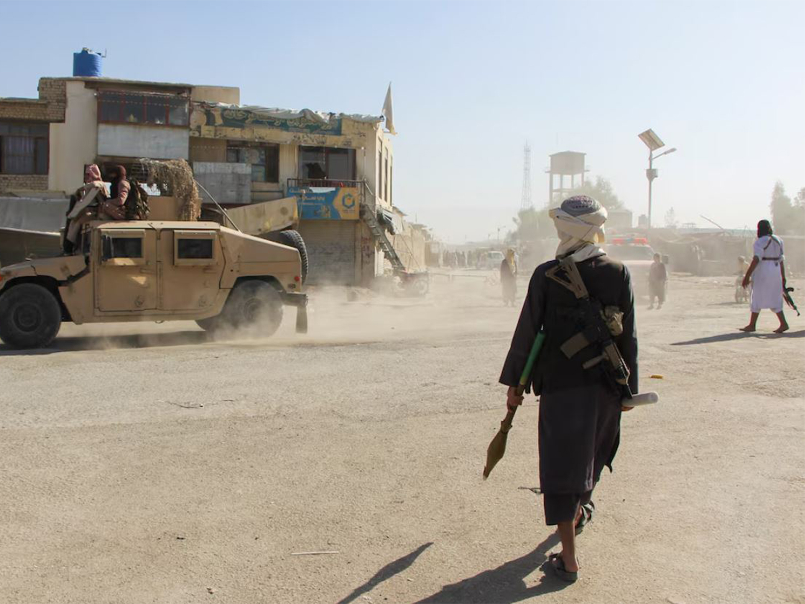 Afghanistan-Pakistan border in Spin Boldak (Photo/ Reuters)