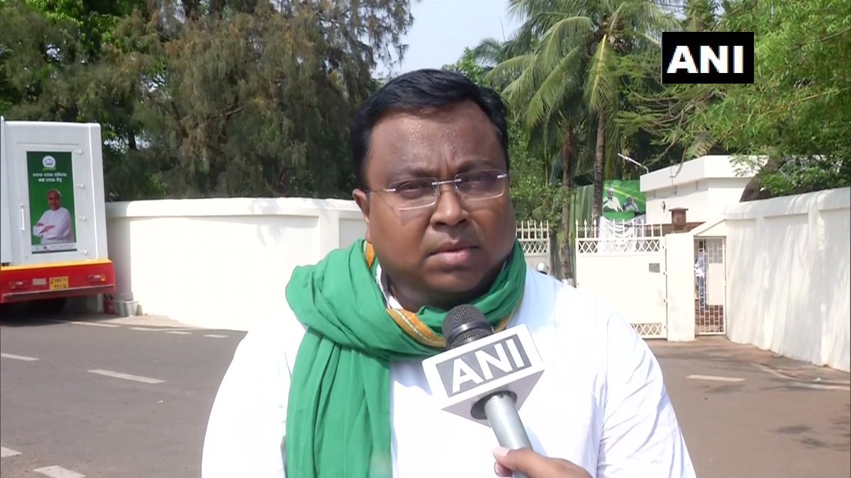 Sasmit Patra speaking to ANI on Tuesday in 