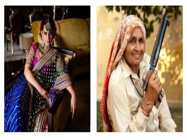 Kangana Ranaut and Chandro Tomar (Image Source: Twitter)