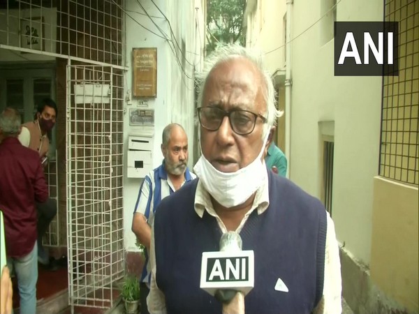 Trinamool Congress MP Sougata Roy speaking to ANI in Kolkata on Wednesday. (Photo/ANI)