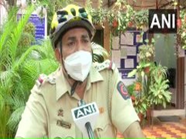 Devidas Gheware, an Inspector at Duttawadi police station in Pune, speaking to ANI on Wednesday. Photo/ANI