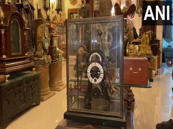 Visual from Anil Bhalla's clock collection in Indore (Photo/ANI)