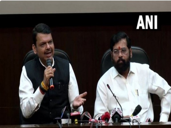 Maharashtra Chief Minister Eknath Shinde and Deputy Chief Minister Devendra Fadnavis (File Photo/ANI)