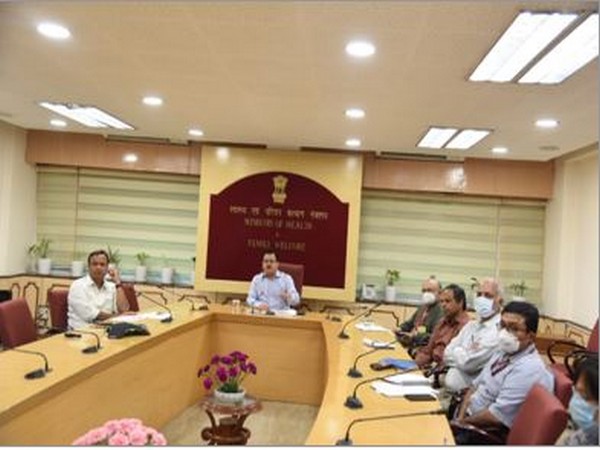 Visual from the review meeting (Photo/ANI)