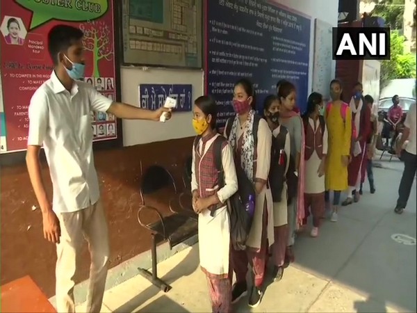 Visual from Government Girls Senior Secondary School in Amritsar (Photo/ANI)