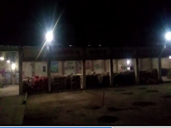 A scene from the incident