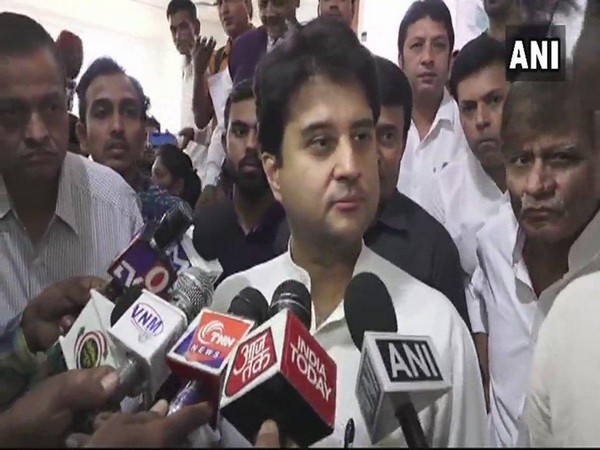 Congress leader and former Union Minister Jyotiraditya Scindia (File pic)