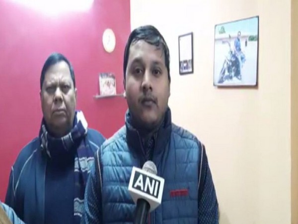 Rajdeep Singh, who is the owner of the scooter speaking to ANI in Lucknow on Tuesday. 