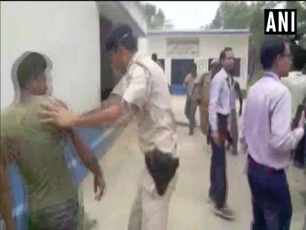 Visual of the scuffle that broke out at a primary school in Abdullahpur