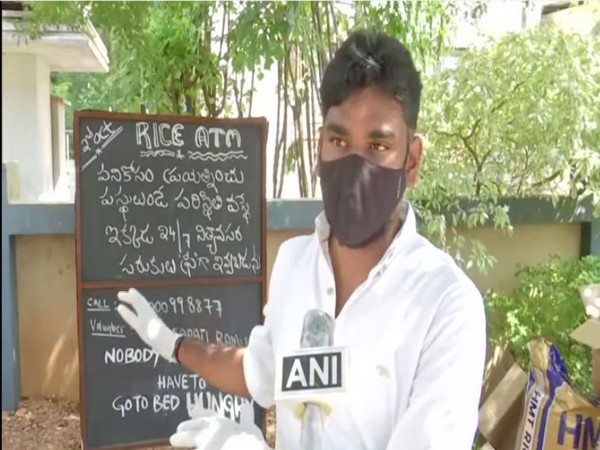 Dosapati Ramu talking to ANI (Photo/ANI)