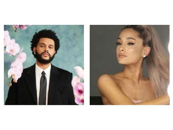 The Weeknd and Ariana Grande (Image source: Instagram)