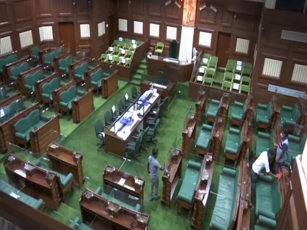 Visual from Chhattisgarh Assembly (Photo/ANI)