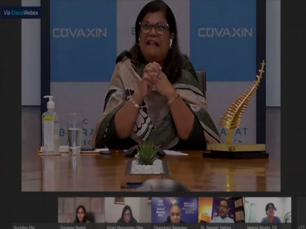 Joint Managing Director of Bharat Biotech, Suchitra Ella (Photo/ANI)