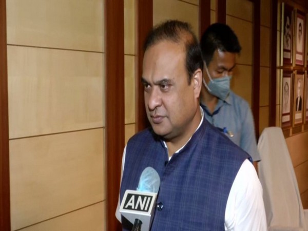 Assam Chief Minister Himanta Biswa Sarma speaking to ANI (Photo/ANI)
