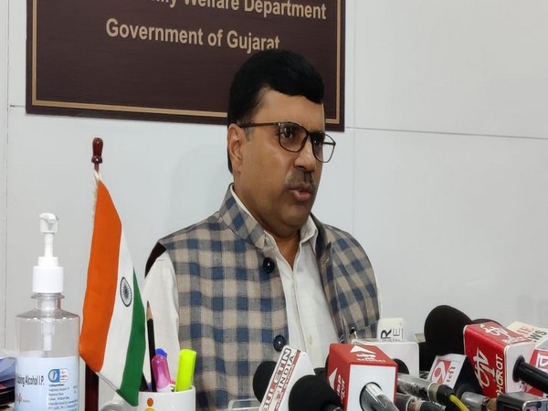 Manoj Aggarwal, Additional Chief Secretary, Health, Gujarat (Photo:ANI)