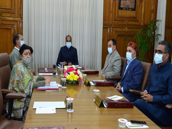 The state Cabinet meeting held in Shimla, HP (Photo/ANI)