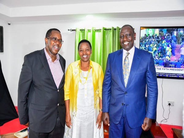 Kenya's Deputy President William Ruto (On the right) (Photo Credit: Ruto's Twitter)