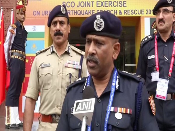 SN Pradhan, Director General, NDRF  spoke to ANI on Thursday in New Delhi. Photo/ANI