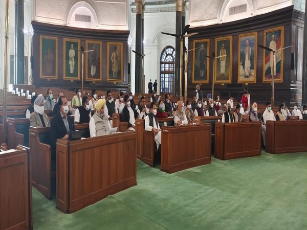 Visual of Congress Parliamentary Party meet (Photo/ANI)