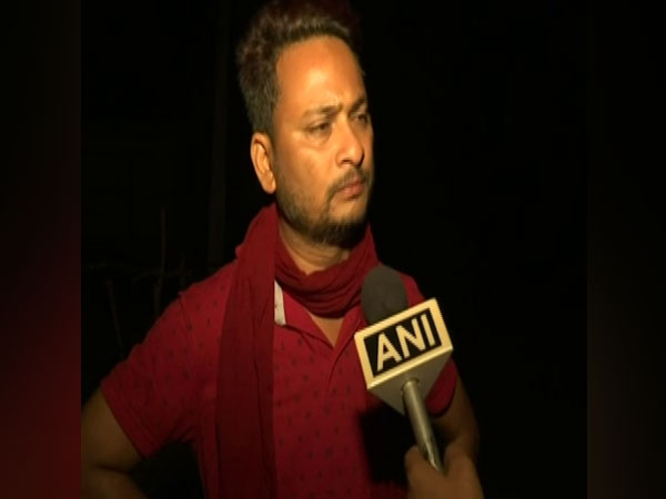 Bijapur local journalist, Ganesh Mishra (Photo/ANI)