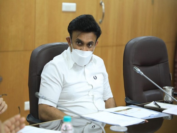 Karnataka Health and Medical Education Dr K Sudhakar (Photo/ANI)