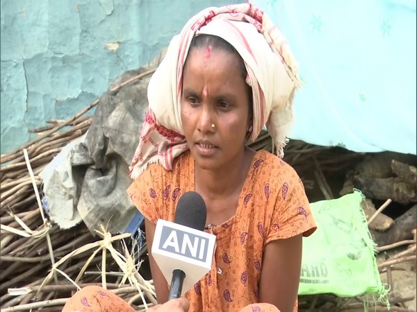 Seema, a tea worker from Jorhat, speaking to ANI