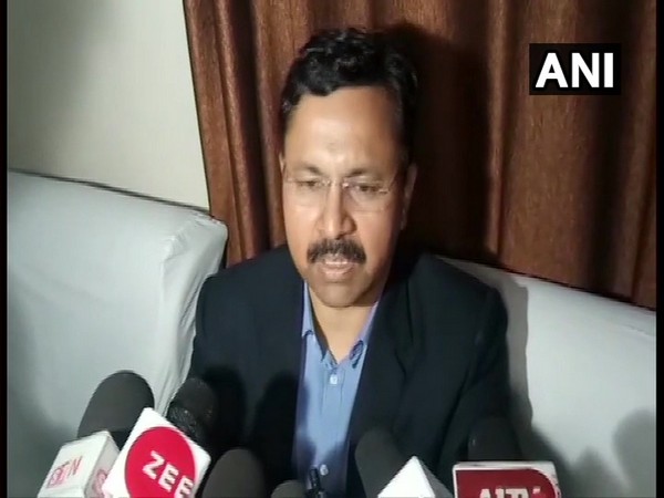 Vaibhav Galriya, State Health-Education Secretary talking to reporters in Kota on Friday (photo/ANI)