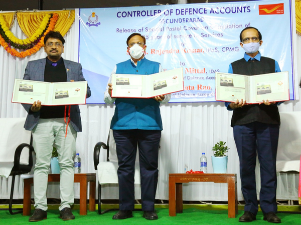 Special Postal Cover gets released to mark 25 years of CDA (Photo ANI)