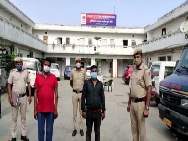 The accused in Remdesivir black marketing case - Vibhuti Kumar and Manoj Kumar (Photo/ANI)