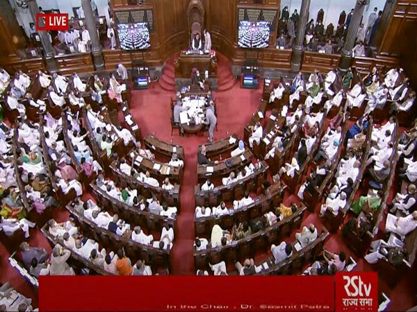 Rajya Sabha during debate on constitution amendment bill in monsoon session of Parliament on Wednesday.