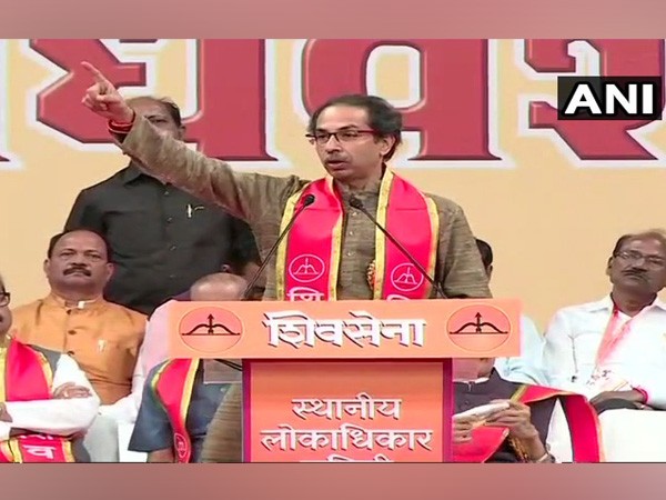 Shiv Sena chief Uddhav Thackeray. File photo/ANI