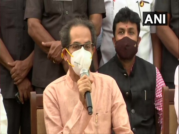 Maharashtra Chief Minister Uddhav Thackeray during a press conference on Wednesday. (Photo/ ANI)