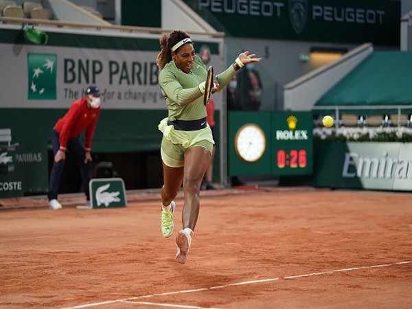American tennis player Serena Williams (Photo/ Roland Garros Twitter)