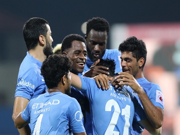 MCFC players celebrate their thrashing win over Odisha (Image: ISL)