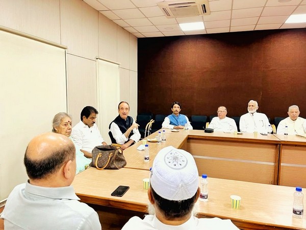 Visuals from meeting (Photo/ANI)