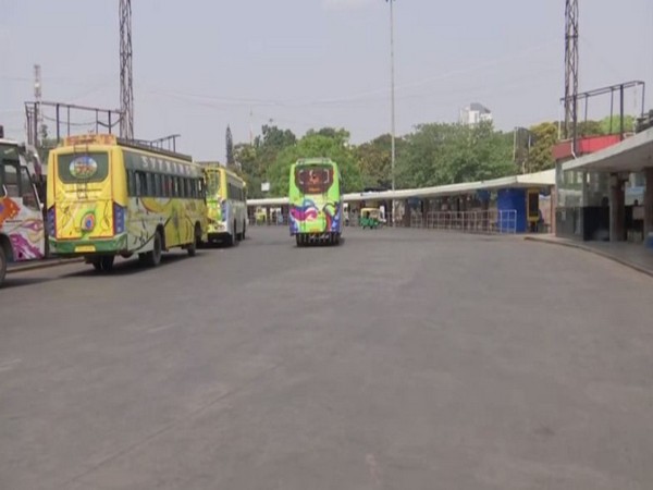 Visuals from a deserted bus terminal in Bengaluru. (File photo)