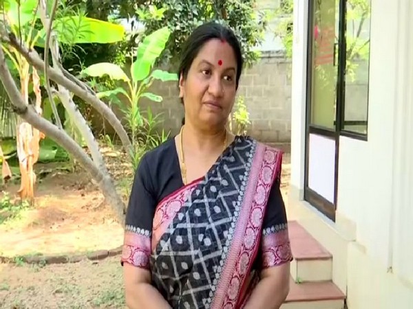 Bindhu Sampath, mother of the Indian woman who joined IS. Photo/ANI