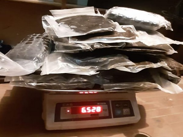 Visual of the seized contraband