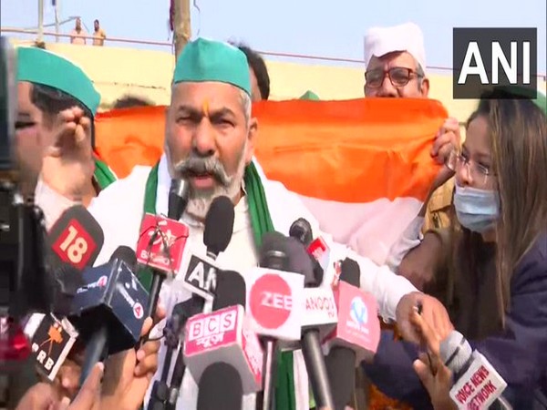 National spokesperson of Bhartiya Kisan Union, Rakesh Tikait (Photo/ANI)